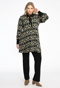 Tunic wide bottom JADE - black - #2