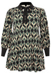 Tunic wide bottom JADE - black - #4