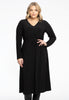 Wrap dress DOLCE - black 