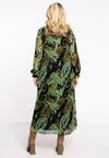 Dress swing smocksleeve AMAZONE - green - #3