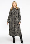 Dress buttoned SANSA - black