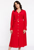 Dress Buttoned Long DOLCE - red 