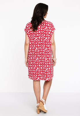 Dress sleeveless PENELOPE - red  - #3