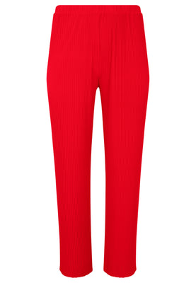 Trousers long PLISSE - red  - #3