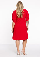 Dress puff sleeve DOLCE - red - #3