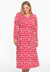 Dress wrap PENELOPE - red