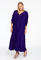 Dress swing smock sleeve DOLCE - purple  - #2