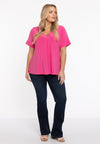 Tunic V-neck DOLCE - pink