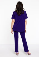 Tunic V-neck DOLCE - purple - #3