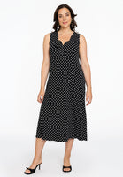 Dress sleeveless DOTS - black  - #2