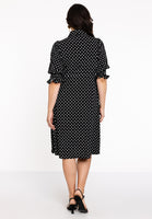 Dress buttoned DOTS - black - #3