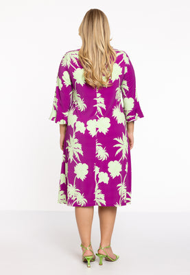 Dress A-line ARTICHOKE - pink - #3