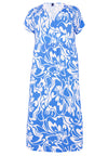 Dress long crossed MAJOLICA - light blue - #4