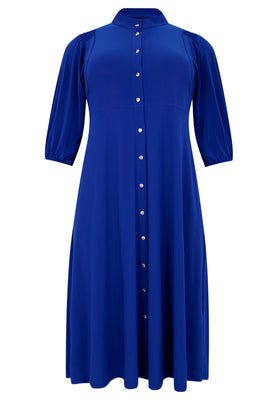 Dress smock shoulder DOLCE - indigo - #4