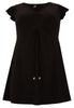 Tunic cap sleeve DOLCE - black  - #4