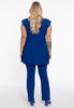 Tunic cap sleeve DOLCE - indigo - #3