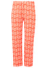 Trousers plisse SWIRL - red  - #3