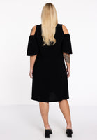 Dress cut out shoulder DOLCE - black - #3