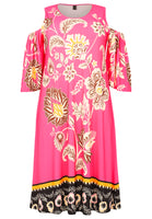 Dress cut-out ZARIA - pink - #4