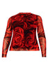 Shirt ROSANNA - red  - #4