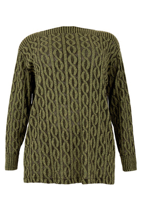 Sweater square LIV - light green - #4