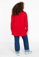 Tunic V neck DOLCE - red  - #3