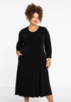 Dress PLISSE - black 