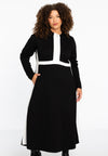 Dress zipper contrast vero - Black