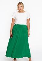 Skirt Aline turnup DOLCE - green  - #1