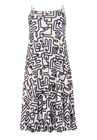 Dress spaghetti MAZE - white - #4