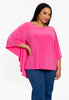 Tunic cape DOLCE - pink