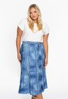 Skirt Mermaid FRAYED - blue