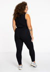 Tank rib LOUNGE - black