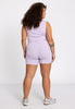 Tank rib LOUNGE - light purple - #3