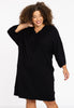 Sweater dress LOUNGE - black 