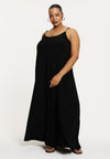 Dress swing long DOLCE - black