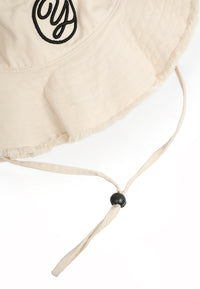 Bucket Hat Logo - ecru - #2