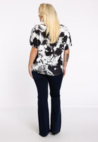 T-shirt v-neck HANNELORE - black  - #3