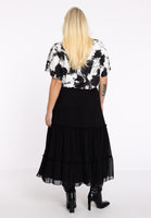 Skirt long mousse HANNELORE - black - #2