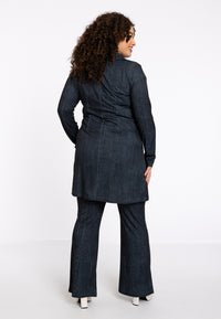 Long blazer DENIM DOLCE - black - #3