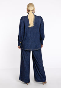 Tunic scarf DENIM DOLCE - blue - #2