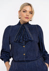 Tunic scarf DENIM DOLCE - blue