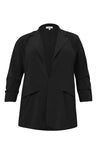 Blazer pleated sleeve DOLCE - black 