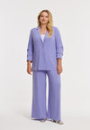 Blazer pleated sleeve DOLCE - light purple - #5