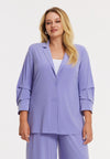 Blazer pleated sleeve DOLCE - light purple