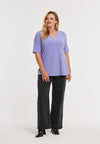 T-shirt A-line DOLCE - light purple