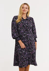 Dress BOHO - purple 
