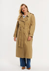 Trenchcoat studs - mid brown