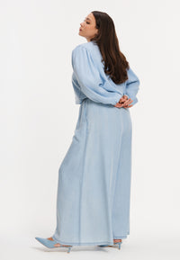 Trousers INDIGO LYOCELL - indigo - #5