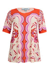 Tunic flare FLAMINGO - orange - #4